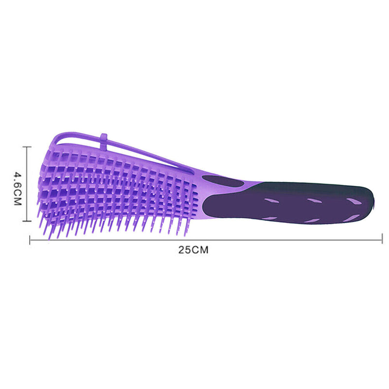 Portable Wide Teeth Scalp Massage Comb Hairdressing Combs for Wet/Thick Hair