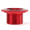 M18 MTB Bike Crank Cover Screw Cap Aluminum Alloy Crankset Fitting (Red) Newly