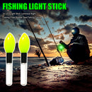 2x LED Light Stick Luminous Night Float Bobber Sea Fishing Tackle (Green) Newly