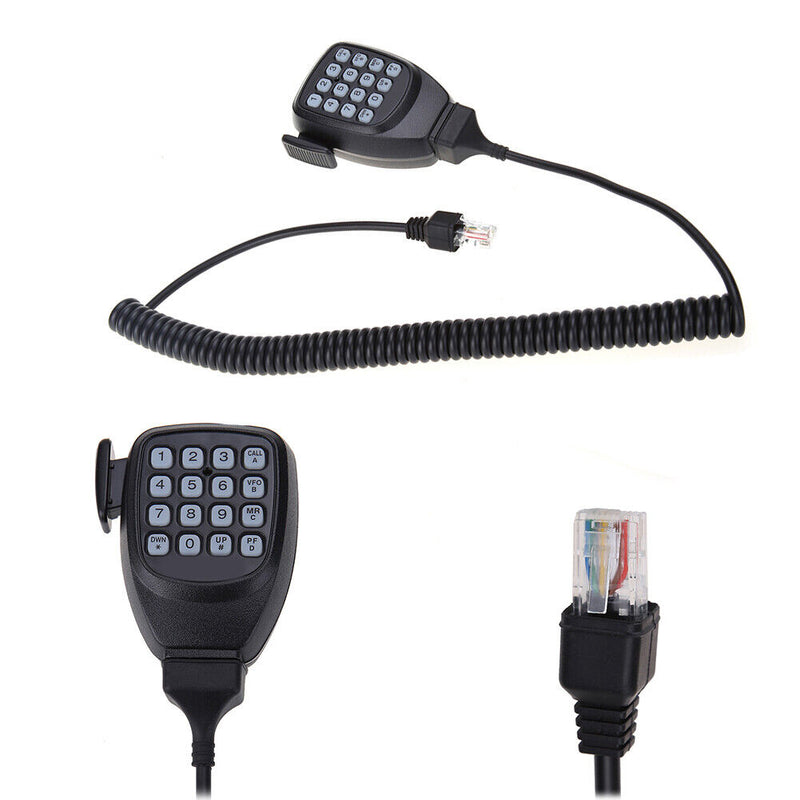 Handheld Microphone Microphone Speaker with DTMF 16 Key with 8 Pin RJ Plug