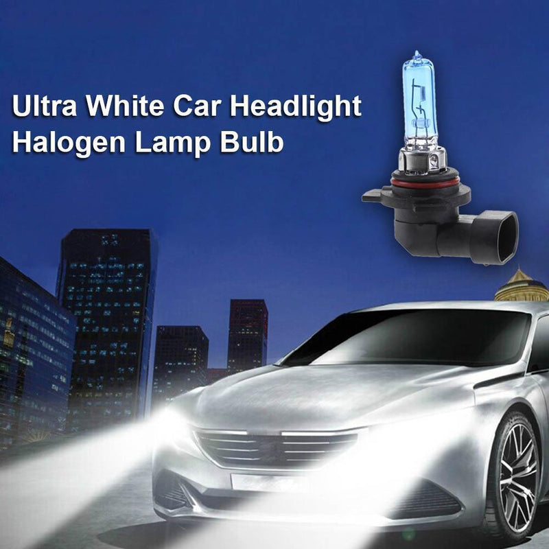 1pc 9012 55W 6500K 12V Xenon Ultra White Car Headlight Halogen Lamp Bulb