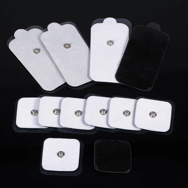 12pcs Muscle Stimulator Massage Adhesive Electrode Pads for Tens EMS Massager