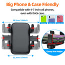 Motorcycle Mobile Phone Holder 360 Rotatable Bicycle Cellphone Bracket Newly