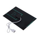 130x200mm 4.2W Solar Panel USB Power Bank Battery Charger for Mobile Phone
