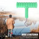 3pcs Fishing Knot Puller Hook Carp Rig Making Tool Fishing Tackle (Green) Newly