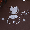 Snowvirtuos 5pcs/set Cutting Tools Penguin Dog DIY Scrapbook Stencils E