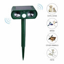 Garden Supplies Pest Repeller Solar Powered Scarer Repellent Animal Chaser