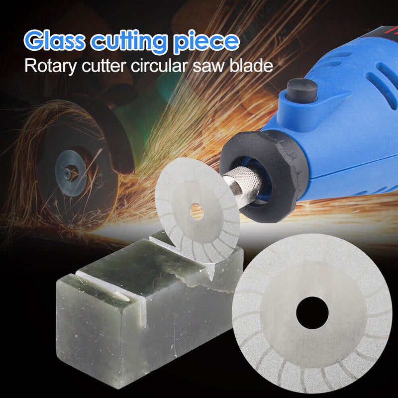 100mm Diamond Saw Blade Granite Marble Cutting Disc Cutter (Floral Pattern)