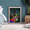 Colored Elk No Frame Pictures By Number DIY Digital Coding Oil Painting for Home