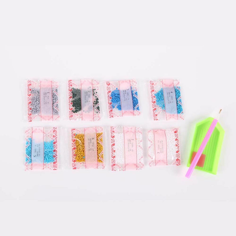 Tiger Handcraft Crystal Rhinestone Part  Drill 5D Diamond Painting Cross Stitch