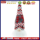 LED Light Up Hanging Faceless Gnomes Pendant Christmas Ornament (D Grey Stripe)