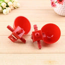 10pcs Automatic Bird Coop Feed Poultry Water Cups Chicken Fowl Drinker