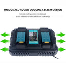 Charging Dock Cable Adaptor Battery Charger For Makita 14.4V 18V BL1830 BL1430