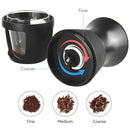 Adjustable Knob Setting Coffee Bean Mill Ceramic ABS Manual Coffee Grinder