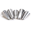 24pcs Stainless Iron Icing Piping Nozzles Pastry Cake Decorating Tool Set