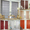 2pcs 2m Semi Blackout Curtain Vine Leaf Partition Window Decor(Wine Red)