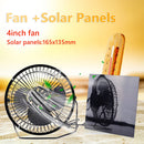 5W 6V 4 inch Exhaust Fan for Outdoor Dog House Solar Panel Ventilator Fan