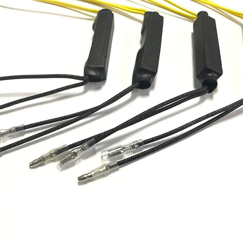 5 Pair Motorcycle Indicator Turn Signal Decoder LED Light Blinker Resistor