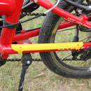 Plastic Bicycle Chain Protection Bike Frame Protector Chainstay Pad(Yellow)