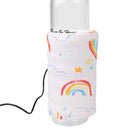 Portable USB Baby Bottle Warmer Heater Insulation Thermostat (Rainbow)
