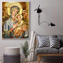 Full Drill Mosaic Craft Picture DIY Religion Love Diamond Painting Poster Decor