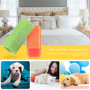 2pcs Pet Hair Remover Brush Hollow Plastic Cat Hair Carpet Cleaning Brush Newly