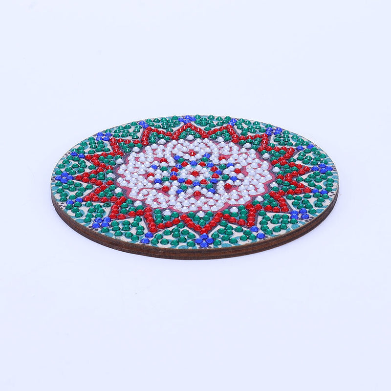 DIY Diamond Painting Mandala Round Coaster Cup Table Placemat (AA1059-4)