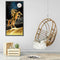 Golden Horse Full Round Diamond Painting DIY Mosaic Pictures Kit Home Decor Gift