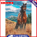 5D DIY Diamond Painting Horse Embroidery Full Drill Cross Stitch Mosaic Craft