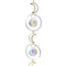 Suncatcher Crystal Moon Sun Ball Chandelier Pendant Prism Hanging Lamp Orna