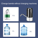 USB Charge Bottle Water Electric Pump Auto Water Barreled Gadget (Black) Newly