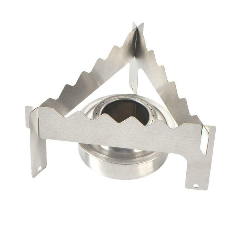 Portable Stove Rack Titanium Alcohol Stove Folding Stand Pot Ultralight M3B8