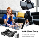 Aluminum Screw Knob Clamp for Arca Swiss Quick Release QR Plate for Tripod Head
