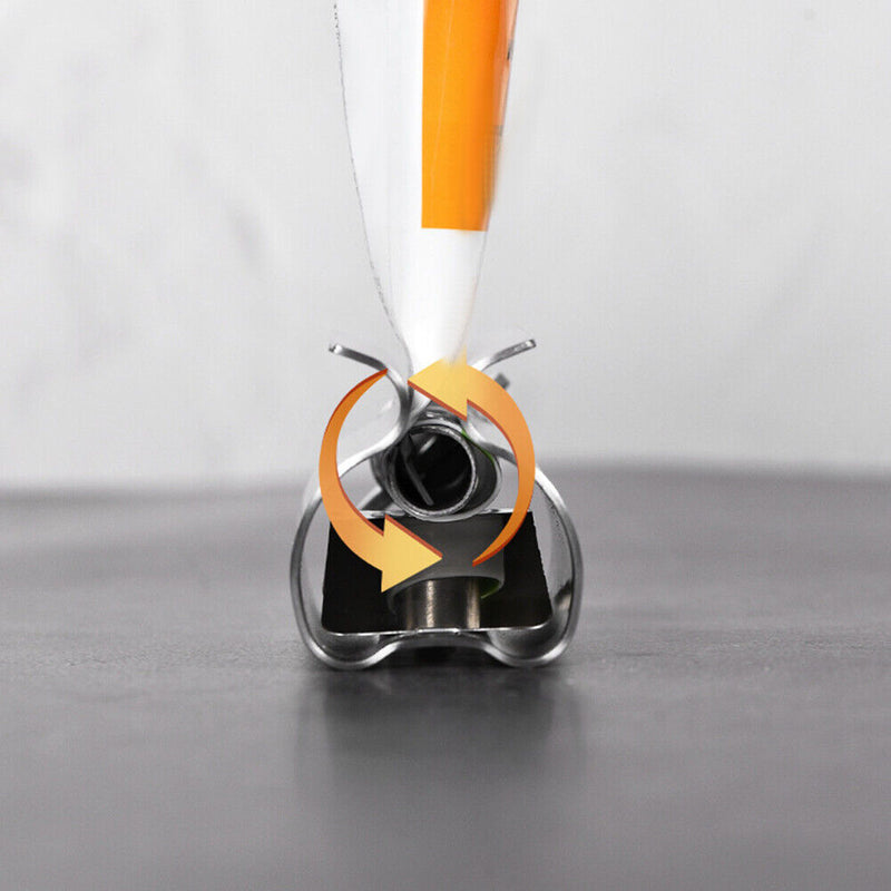 Rolling Toothpaste Squeezer Tube Bathroom Dispenser Tooth Paste Holder (L) Newly