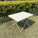 Outdoor Barbecue Picnic Hiking Table Portable Foldable Dinner Desk White Newly