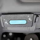Car Tissue Holder Hanging Paper Towel Clip Leather Tissue Visor Napkin Holder