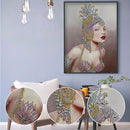 Sexy Beauty 5D Diamond Painting Special Shaped Part Drill Art Kits (Y068) Newly