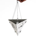 Campfire Hanging Triangle Stove Wood Charcoal Burning Stoves Portable Camping