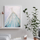 Wedding Dress 5D DIY Special Shaped Diamond Painting Colorful Needlework Crafts