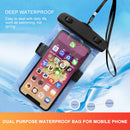 Waterproof Phone Case Touch Screen Beach Sports Mobile Cover (Transparent) Newly