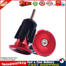 2x Aluminum Bicycle Bar End Plugs for Mountain Road Folding Bike (Red) Newly