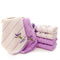 Women Cotton Hand Towel Soft Towel Embroidered Towels Lavender Bath Towel