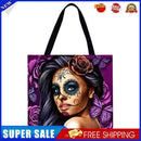 Witch Printed Shoulder Shopping Bag Casual Large Tote Handbag (40*40cm)