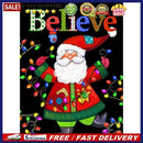 5D DIY Full Round Drill Diamond Painting Kit Santa Claus Drawing Ornament