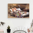 5D DIY Full Drill Diamond Painting Happy Old Couple Cross Stitch Embroidery