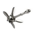 Dinghy Folding Stainless Steel Universal Kayak Grapnel Anchor Marine Canoe Boat