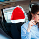Car Pillow Christmas Cap Creative Chic Decor for Family Friend Colleagues G