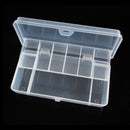 11 Compartments Fishing Box Double Layer Lure Hook Storage Case (Clear) Newly