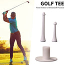 Rubber Golf Tees Kit Training Practice Tool Golf Balls Holder Tees White