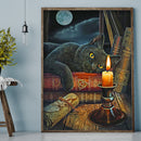 Diamond Painting 5D DIY Black Cat Full Round Drill Picture
